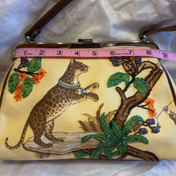 Isabella Fiore Beaded Jaguar Vintage - Never Used - Picture 11 of 12